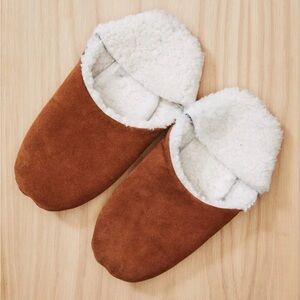 Jenni Kayne Suede Moroccan Slipper - Size S